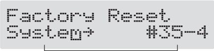 ROLAND GT-8 - Restaurer les réglages d'usine (factory reset) - 2