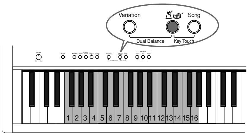 Variation Dual Balance Key Touch Song Volume Reweb Piano E-Play 10000000000 Organ Strings Variation Song Retrover Play Ret. Track Dual Balance Key Touch 1 2 3 4 5 6 7 8 9 10 11 12 13 14 15 16