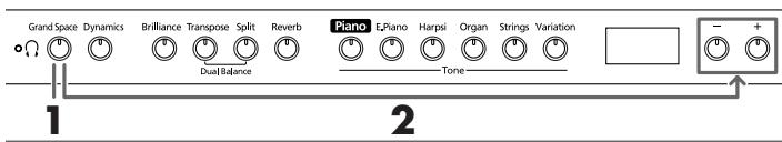ROLAND HP-103E - Adding the Right Depth for Headphones (Grand Space) - 1