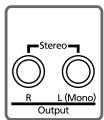 ROLAND HP-103E - Panel posterior - 3
