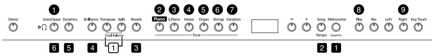 ROLAND HP-103E - Liste des opérations - 1