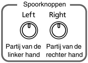 ROLAND HP103E - Aparte weergave van de twee partijen - 1
