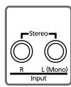 ROLAND HP103E - Panel posterior - 2