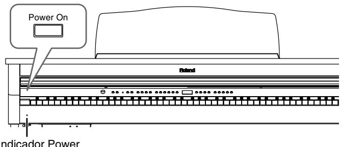 ROLAND HP103E - Activar y desactivar el equipo - 1