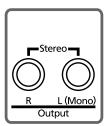 ROLAND HP103E - Rear Panel - 3