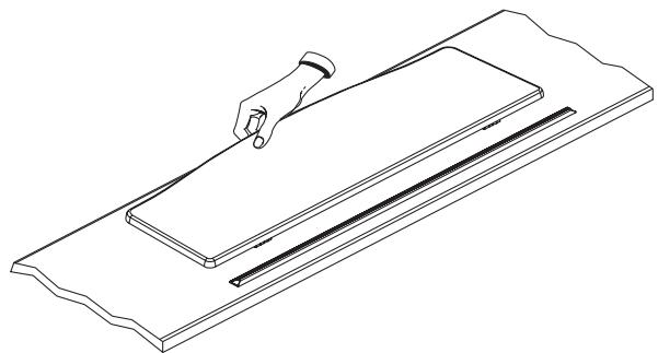 ROLAND HP103E - Setting up the Music Rest - 1