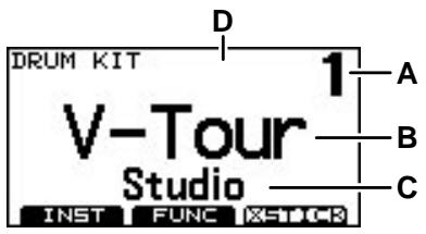 DRUM KIT V-Tour Studio INST FUNC XSTOCK 1 A B C