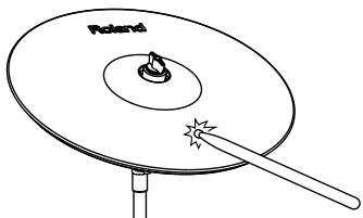 ROLAND TD-9K - Quand 'XSTICK' (p. 22) est activé - 2