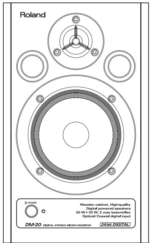 ROLAND DM-20 - Owner's Manual Bedienungsanleitung Mode d'emploi Manuale d'uso Manual del usuario - 1