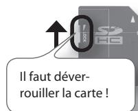 ROLAND SP-404SX - La carte SD doit être déverrouillée! - 1