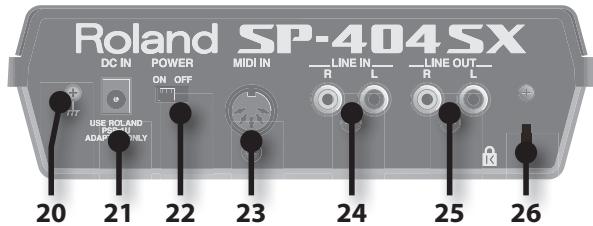 ROLAND SP-404SX - Fonctionnement avancé 23 - 3