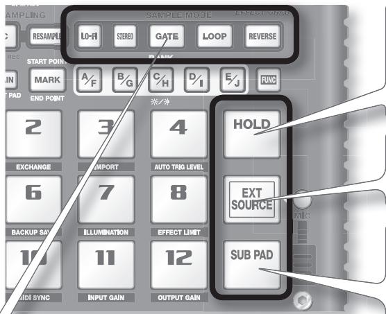 ROLAND SP-404SX - Appuyez sur une touche pour écouter son sample. - 2