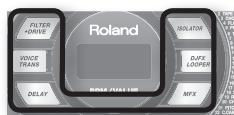 ROLAND SP-404SX - Application d'un effet pendant l'échantillonnage - 1