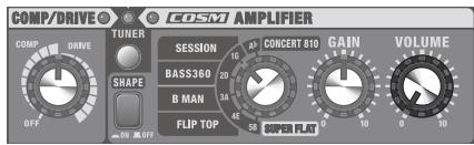 ROLAND CB-20XL - Ein- und Ausschalten des Geräts - 1