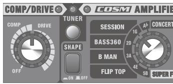 ROLAND CB-20XL - Mettre l'amplificateur sous tension ou hors tension - 3