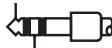 ROLAND CB-20XL - FOOT SW (Foot switch) Jack - 2