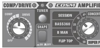 ROLAND CB-20XL - Encendido y apagado de launities - 3