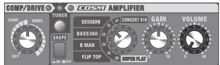 ROLAND CB-20XL - Encendido y apagado de launities - 1