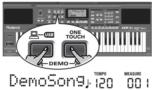ROLAND EXR-5S - Morceaux de démonstration - 1
