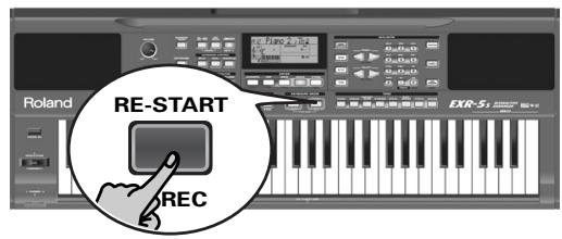 ROLAND EXR-5S - Activation/utilisation de l'arrangeur - 1