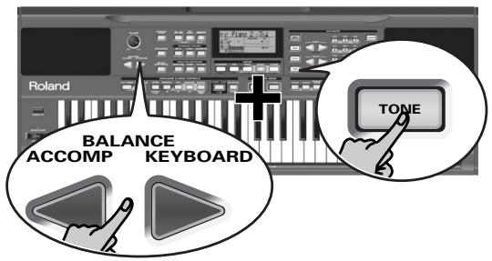 ROLAND EXR-5S - Quitter le mode de démonstration - 3