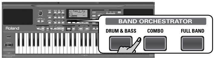 ROLAND EXR-5S - Utiliser la fonction Band Orchestrator - 1