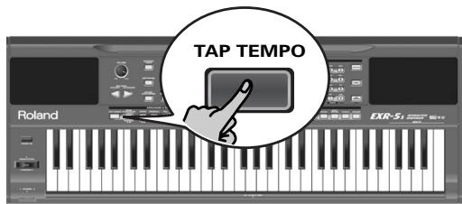 ROLAND EXR-5S - Stopping Arranger playback - 1