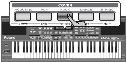 ROLAND EXR-5S - Fonction Cover - 1
