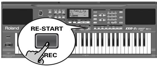ROLAND EXR-5S - Fonctions de base d'enregistrement - 2