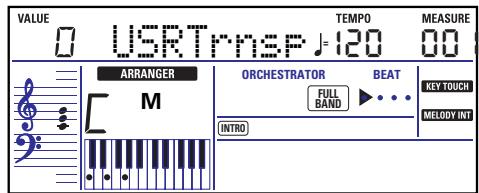 ROLAND EXR-5S - Transposición - 1
