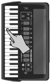 ROLAND FR-2B - ■Réglage de la métrique - 1