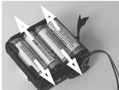 ROLAND FR-2B - Installer et extraire des piles - 5
