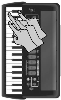 ROLAND FR-2B - Sélection d'une fonction - 3