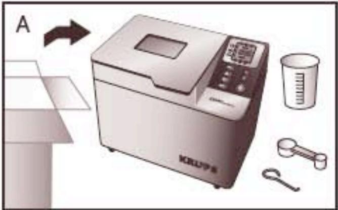 KRUPS BREADEXPERT - Avant la première utilisation - 1