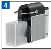 KRUPS PIXIE YY 1204 FD, PIXIE YY1201FD, PIXIE YY1202FD, YY1201FD PIXIE, YY1202FD PIXIE, YY1204FD PIXIE, YY1205FD PIXIE - RÉINITIALISEZ LES RÉGLAGES USINE/ RESET TO FACTORY SETTINGS - 4