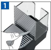 KRUPS PIXIE YY 1204 FD, PIXIE YY1201FD, PIXIE YY1202FD, YY1201FD PIXIE, YY1202FD PIXIE, YY1204FD PIXIE, YY1205FD PIXIE - PREMIÈRE UTILISATION/ FIRST USE - 1