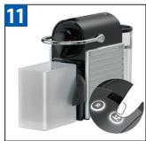 KRUPS PIXIE YY 1204 FD, PIXIE YY1201FD, PIXIE YY1202FD, YY1201FD PIXIE, YY1202FD PIXIE, YY1204FD PIXIE, YY1205FD PIXIE - RÉINITIALISEZ LES RÉGLAGES USINE/ RESET TO FACTORY SETTINGS - 6