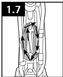 HOOVER FH50240 - ALMACENAJE DE LA CUERDA - 1
