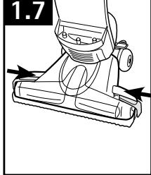 HOOVER HARD FLOOR CLEANER FH40030 - INSTALL BRUSHES AND NOZZLE - 4
