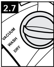 HOOVER SPIN SCRUB - MODE SELECTOR DIAL - 2