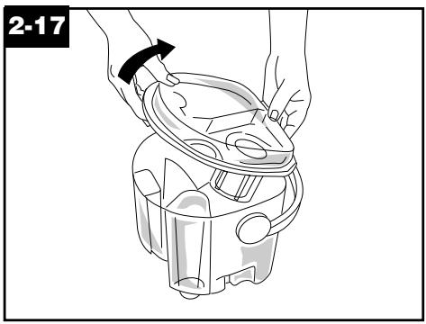 HOOVER STEAM VAC DUAL V DEEP CLEANER - Turn deep cleaner off and unplug from electrical outlet. - 2