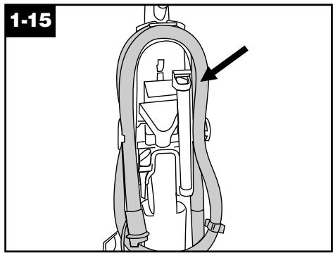 HOOVER STEAM VAC DUAL V DEEP CLEANER - Storing hose and tools - 4