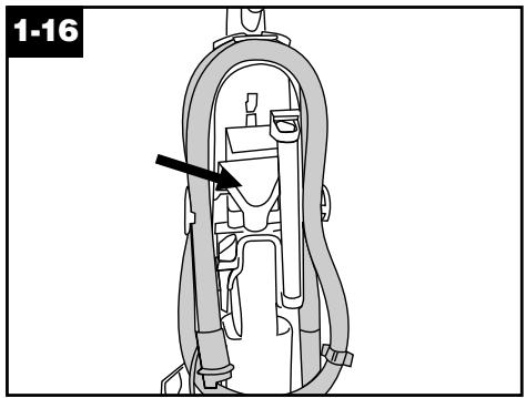 HOOVER STEAM VAC DUAL V DEEP CLEANER - Storing hose and tools - 5