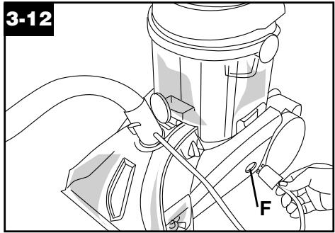 HOOVER STEAM VAC DUAL V DEEP CLEANER - Attach hose - 3