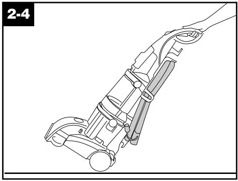 HOOVER STEAM VAC DUAL V DEEP CLEANER - Handle release pedal - 1