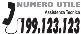HOOVER HOS 558 - UN SOLO NUMERO TELEFONICO PER OTTENERE ASSISTENZA. - 1