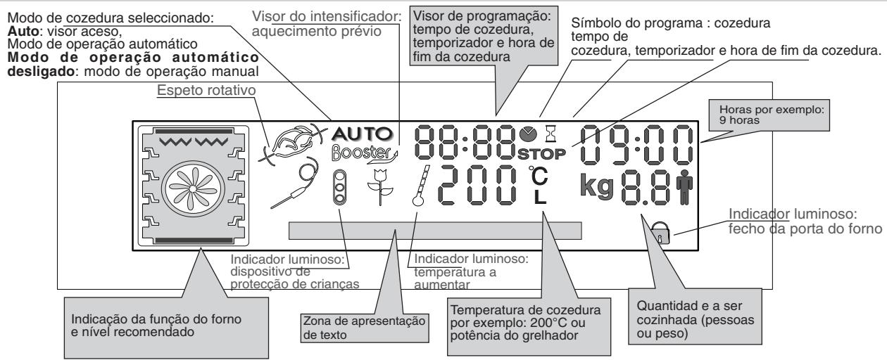 HOOVER HOS 558 - DESCRÉÇÃO DO VISOR - 1