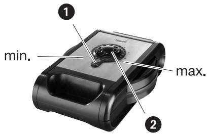 KOMPERNASS BIFINETT KH 1104 MOULE A GAUFRES - Préparer des gaufres - 1
