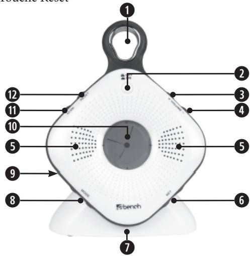 KOMPERNASS EBENCH KH 2246 RADIO ANALOGIQUE OUC - Éléments d'utilisation - 1