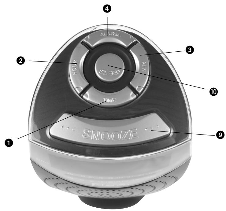 KOMPERNASS EBENCH KH 2270 RADIO-REVEIL - 4